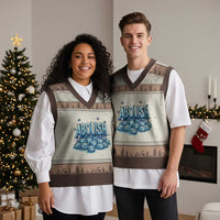 Abolish Ice V-Neck Knit Sweater Vest Minnesota Resistance Protest
