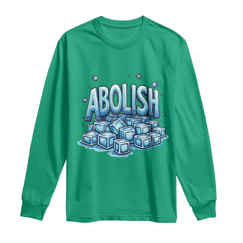 Abolish Ice Long Sleeve Shirt Minnesota Resistance Protest