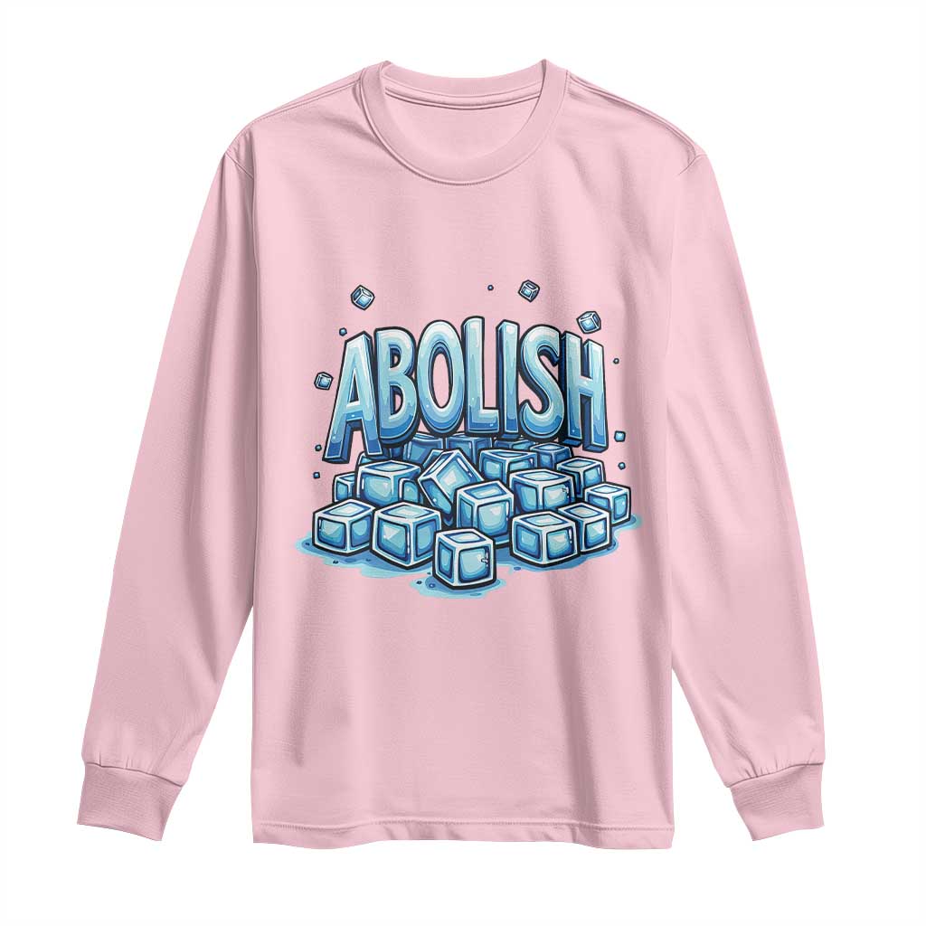 Abolish Ice Long Sleeve Shirt Minnesota Resistance Protest