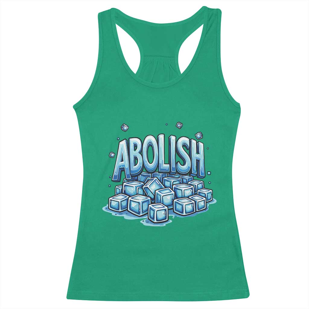 Abolish Ice Racerback Tank Top Minnesota Resistance Protest