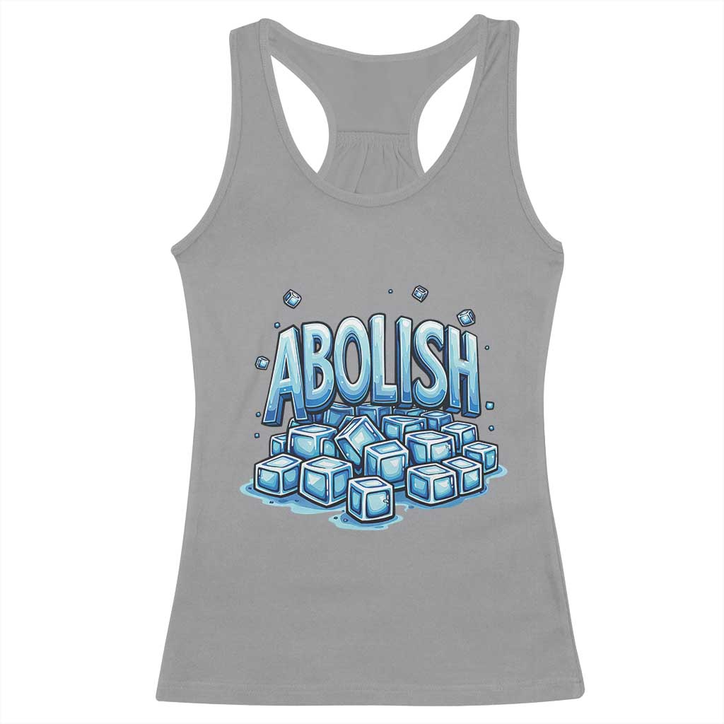 Abolish Ice Racerback Tank Top Minnesota Resistance Protest