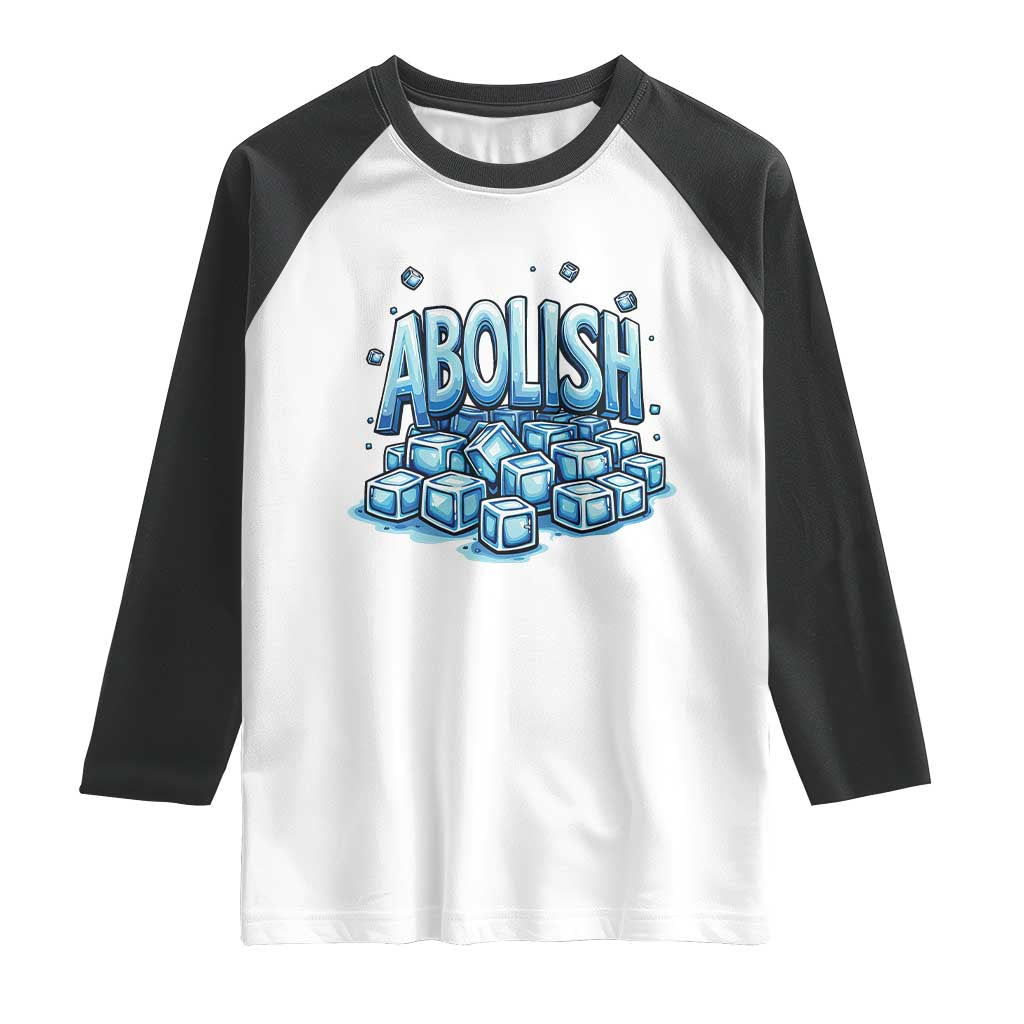Abolish Ice Raglan Shirt Minnesota Resistance Protest