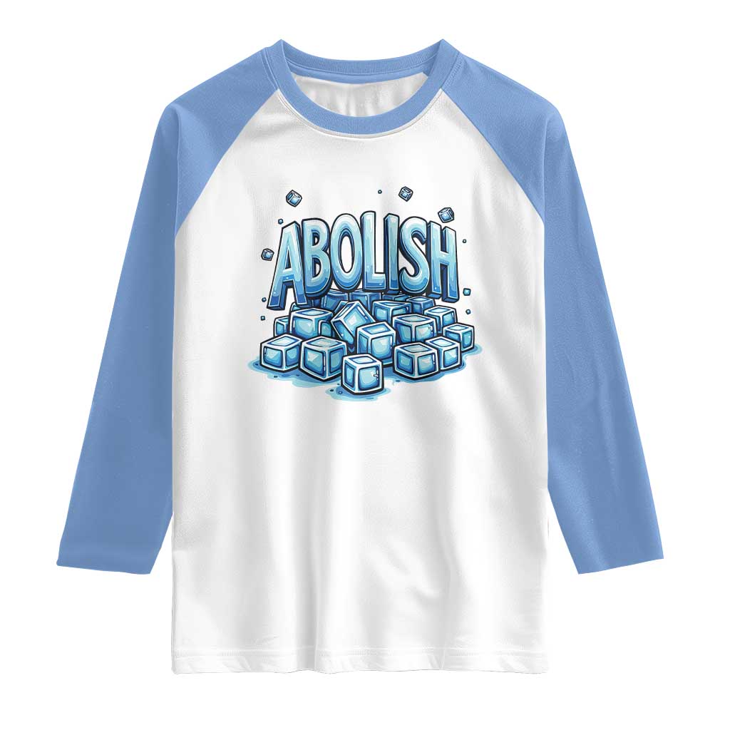 Abolish Ice Raglan Shirt Minnesota Resistance Protest