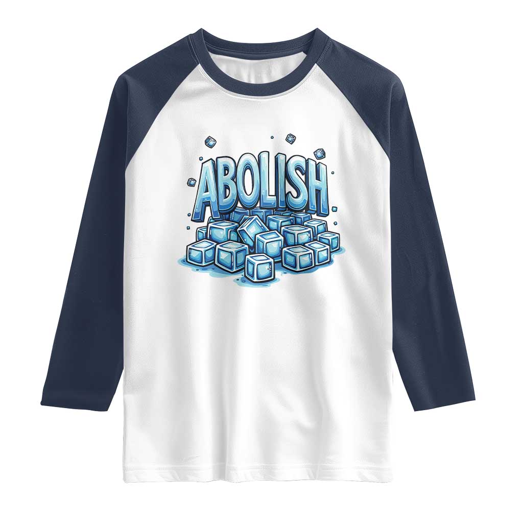 Abolish Ice Raglan Shirt Minnesota Resistance Protest