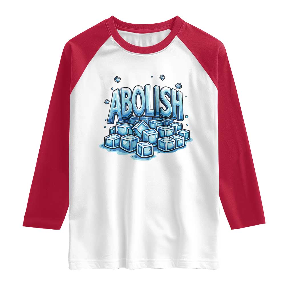 Abolish Ice Raglan Shirt Minnesota Resistance Protest