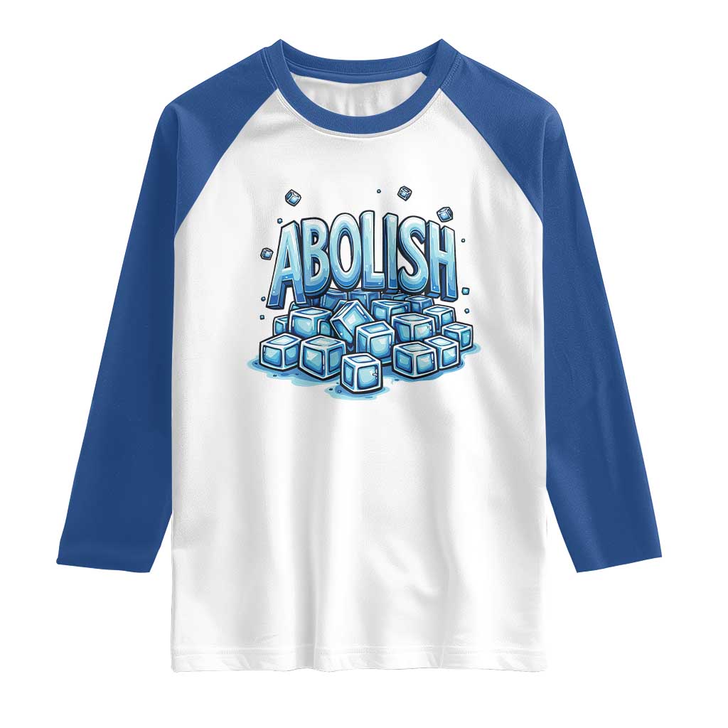 Abolish Ice Raglan Shirt Minnesota Resistance Protest