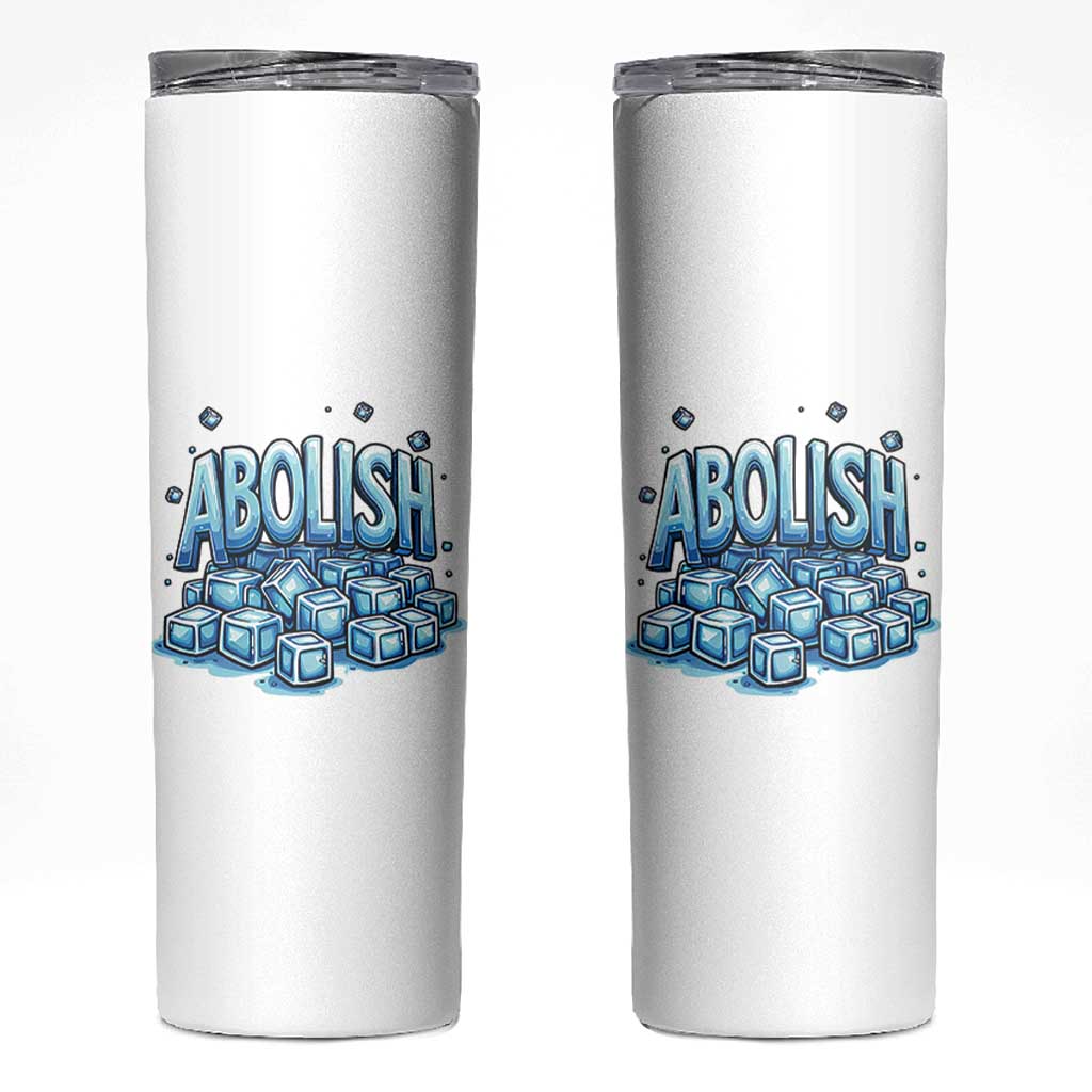 Abolish Ice Skinny Tumbler Minnesota Resistance Protest