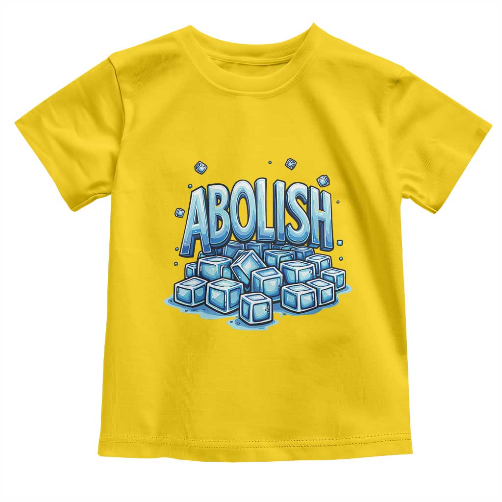 Abolish Ice Toddler T Shirt Minnesota Resistance Protest