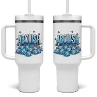 Abolish Ice Tumbler With Handle Minnesota Resistance Protest