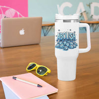 Abolish Ice Tumbler With Handle Minnesota Resistance Protest