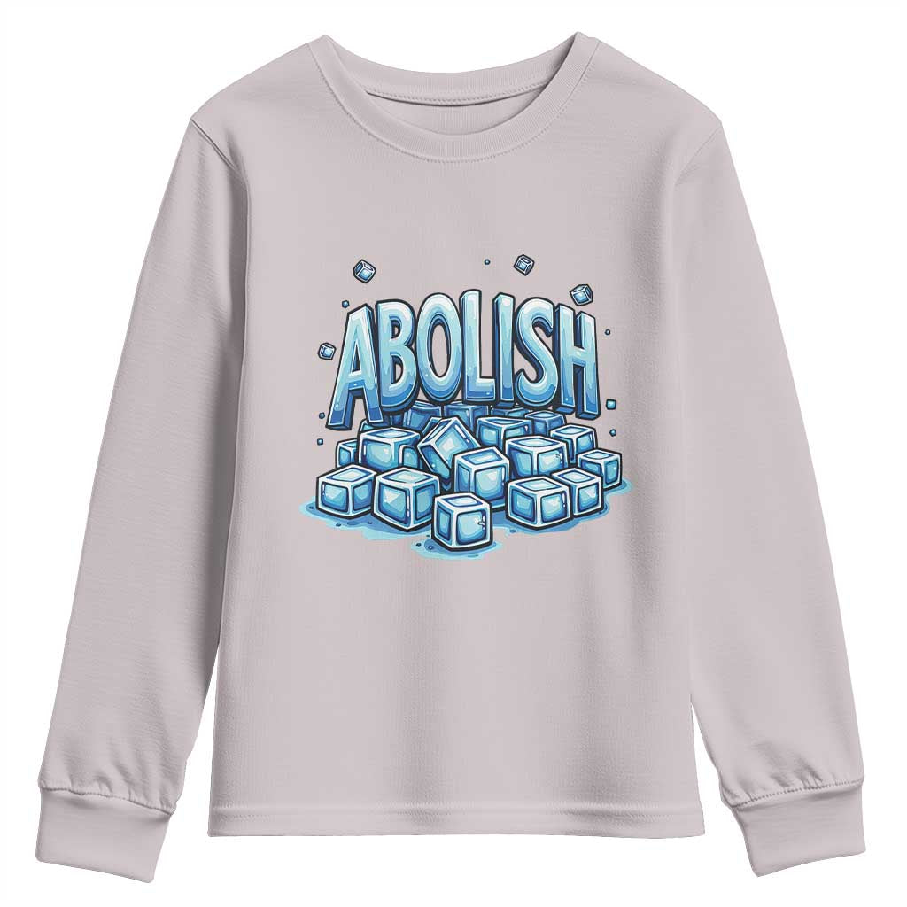 Abolish Ice Youth Sweatshirt Minnesota Resistance Protest