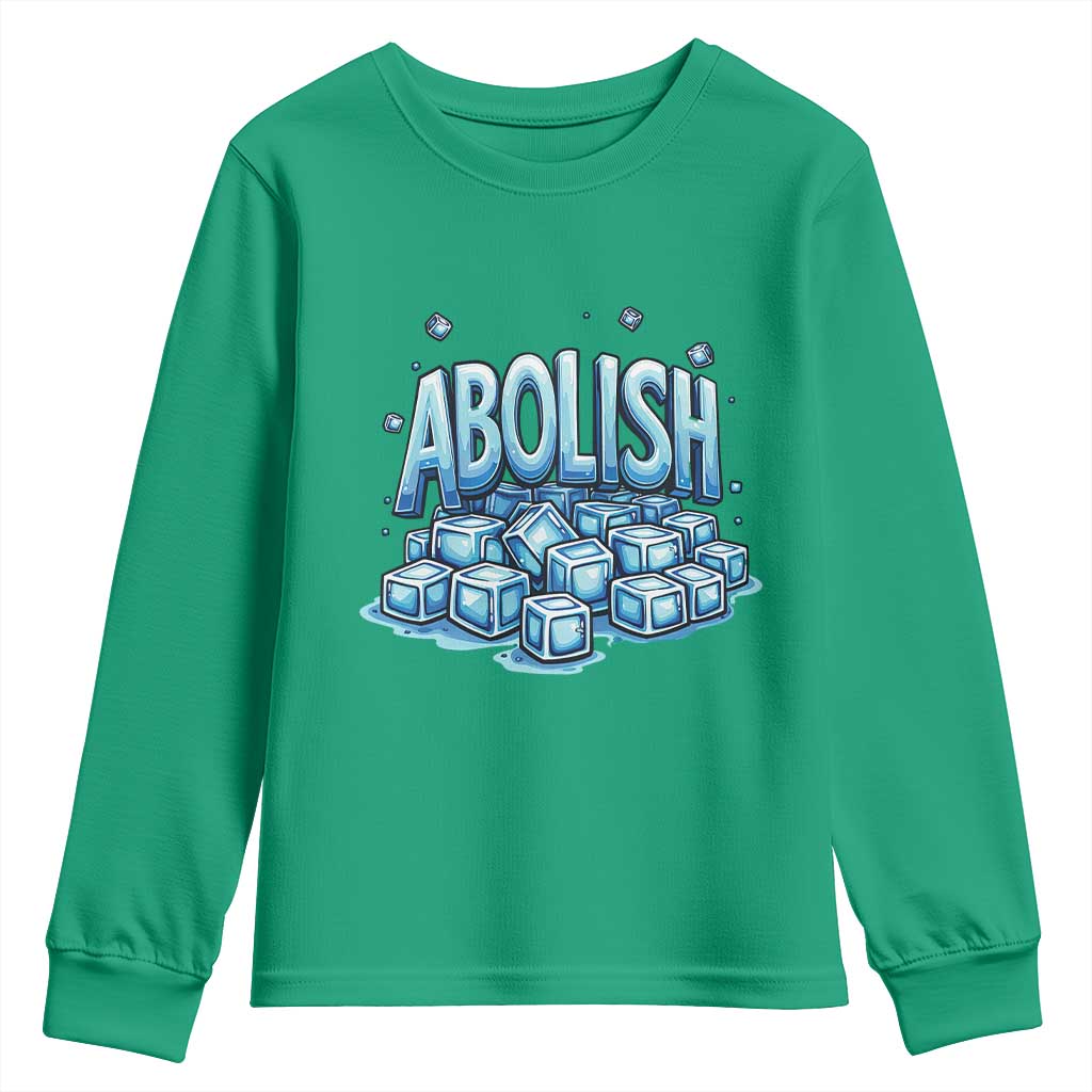 Abolish Ice Youth Sweatshirt Minnesota Resistance Protest