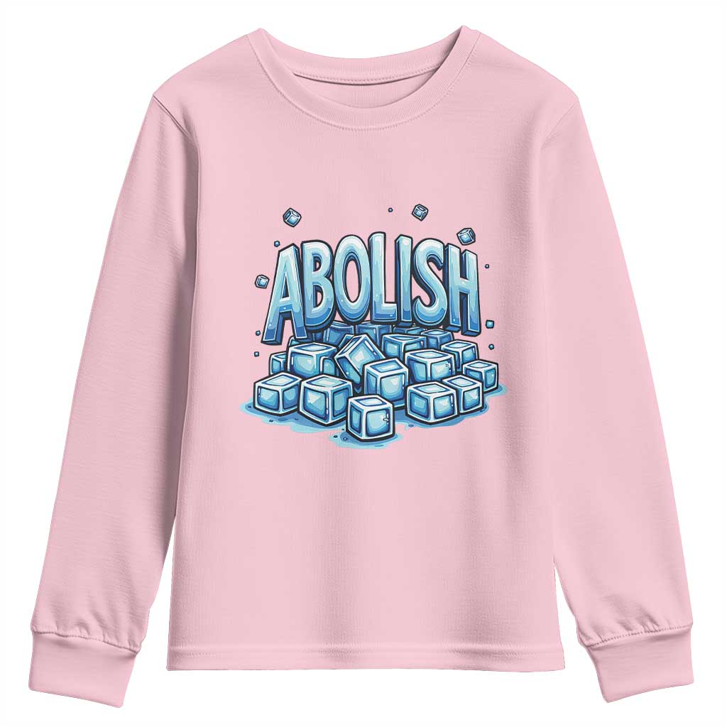 Abolish Ice Youth Sweatshirt Minnesota Resistance Protest