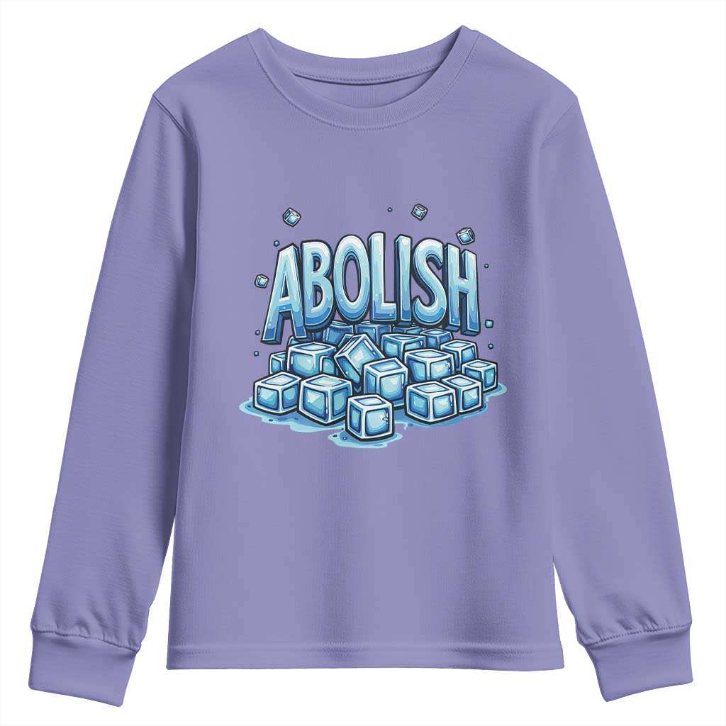 Abolish Ice Youth Sweatshirt Minnesota Resistance Protest