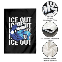 Minnesota Ice Out Garden Flag Anti Ice Movement Protest