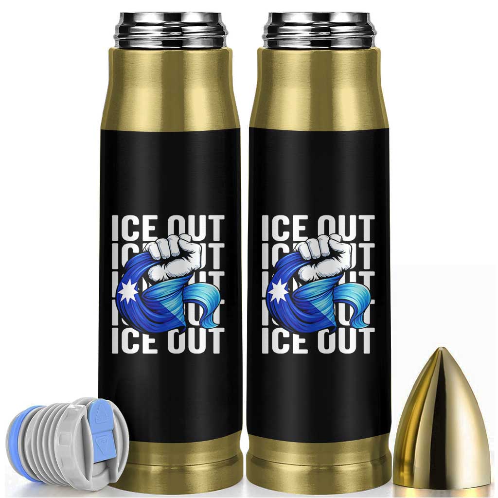 Minnesota Ice Out Bullet Tumbler Anti Ice Movement Protest