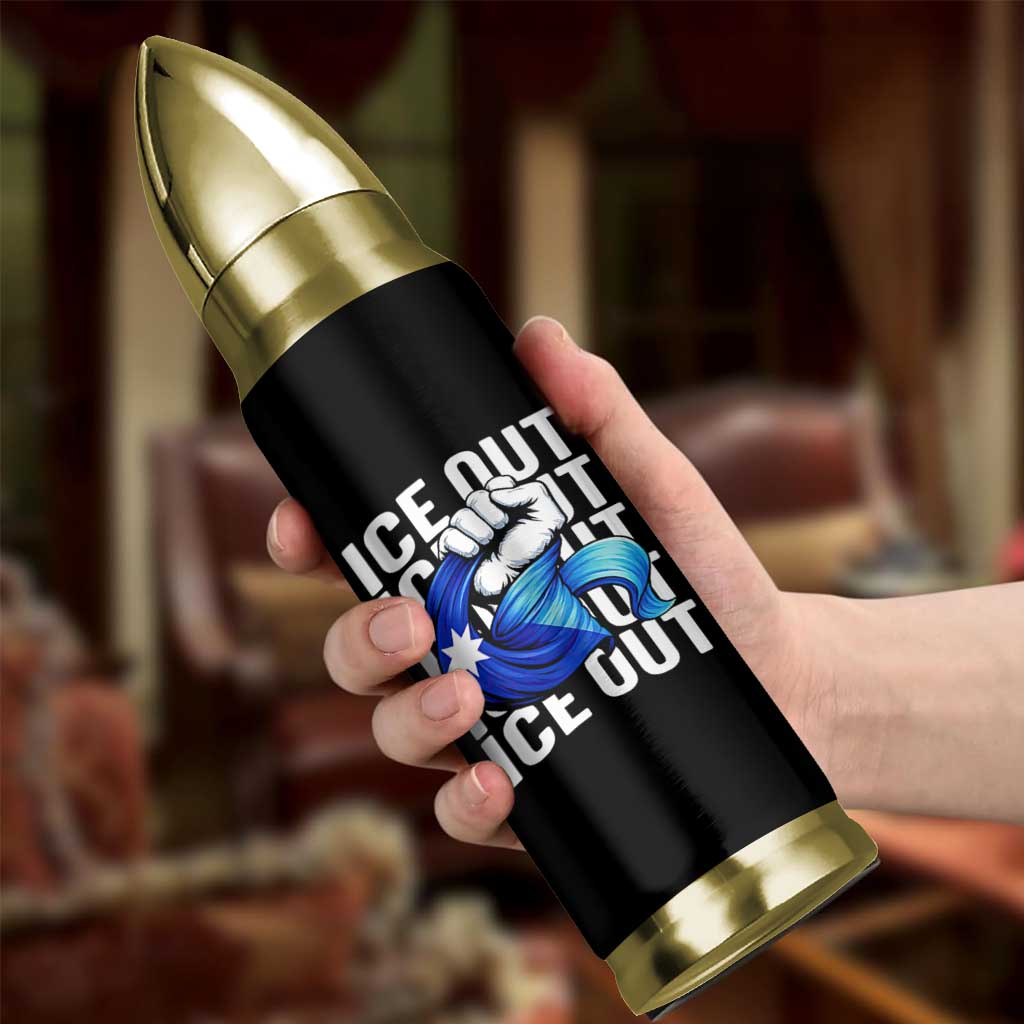 Minnesota Ice Out Bullet Tumbler Anti Ice Movement Protest