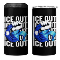 Minnesota Ice Out 4 in 1 Can Cooler Tumbler Anti Ice Movement Protest