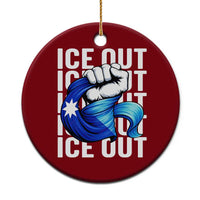 Minnesota Ice Out Ceramic Ornament Anti Ice Movement Protest