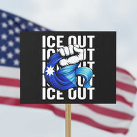 Minnesota Ice Out Protest Sign Anti Ice Movement Protest