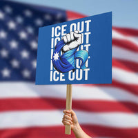 Minnesota Ice Out Protest Sign Anti Ice Movement Protest