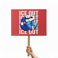 Minnesota Ice Out Protest Sign Anti Ice Movement Protest