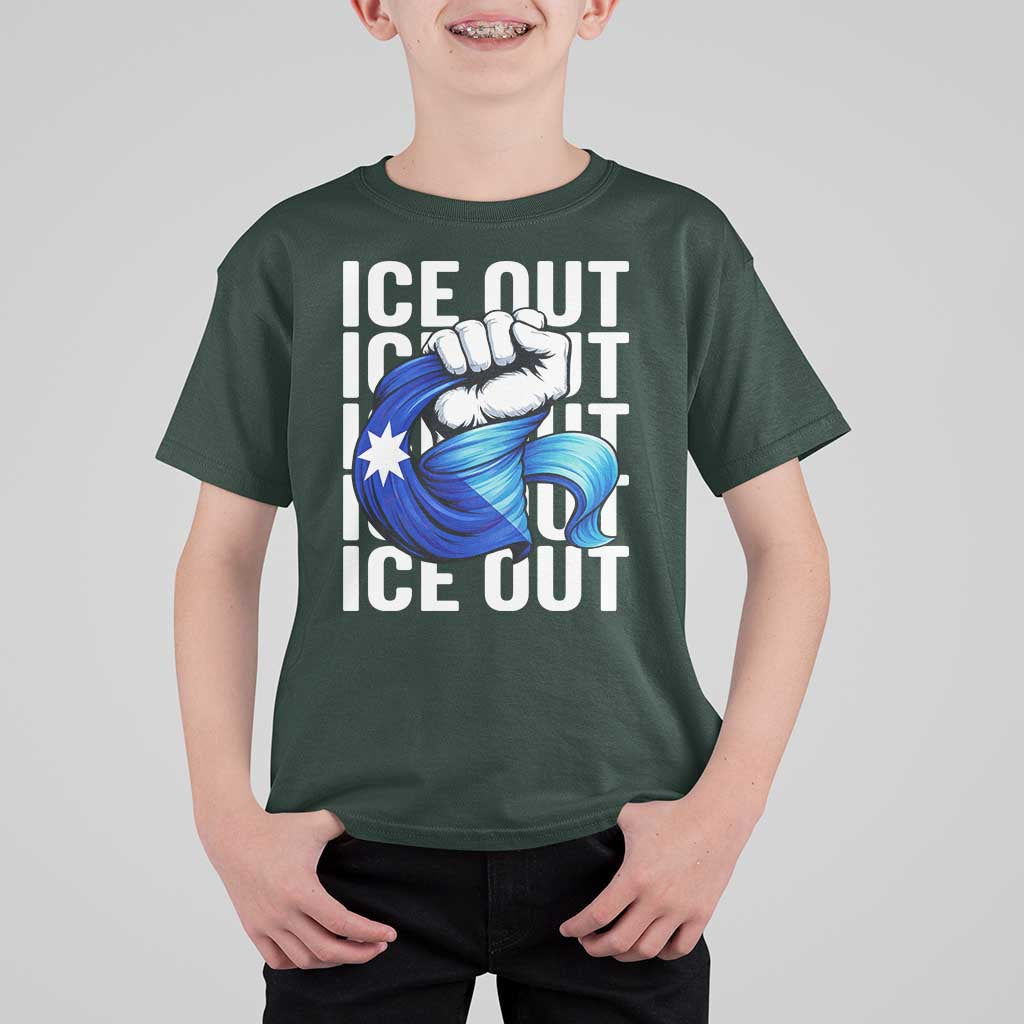 Minnesota Ice Out T Shirt For Kid Anti Ice Movement Protest