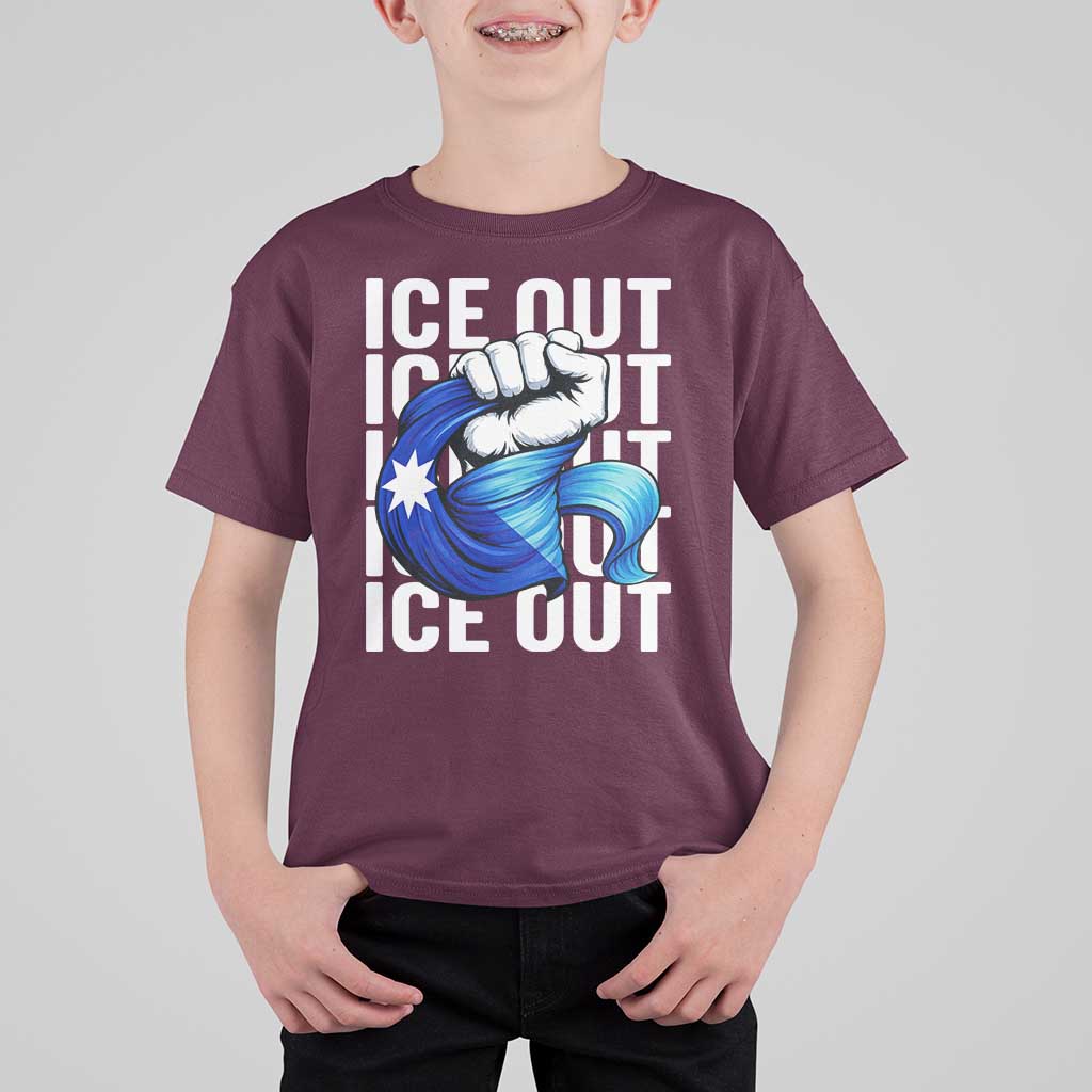 Minnesota Ice Out T Shirt For Kid Anti Ice Movement Protest