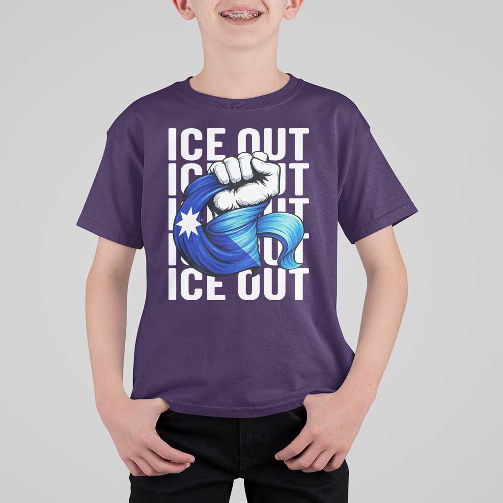 Minnesota Ice Out T Shirt For Kid Anti Ice Movement Protest