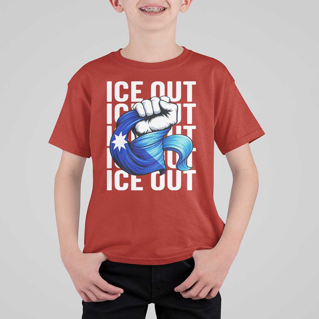 Minnesota Ice Out T Shirt For Kid Anti Ice Movement Protest