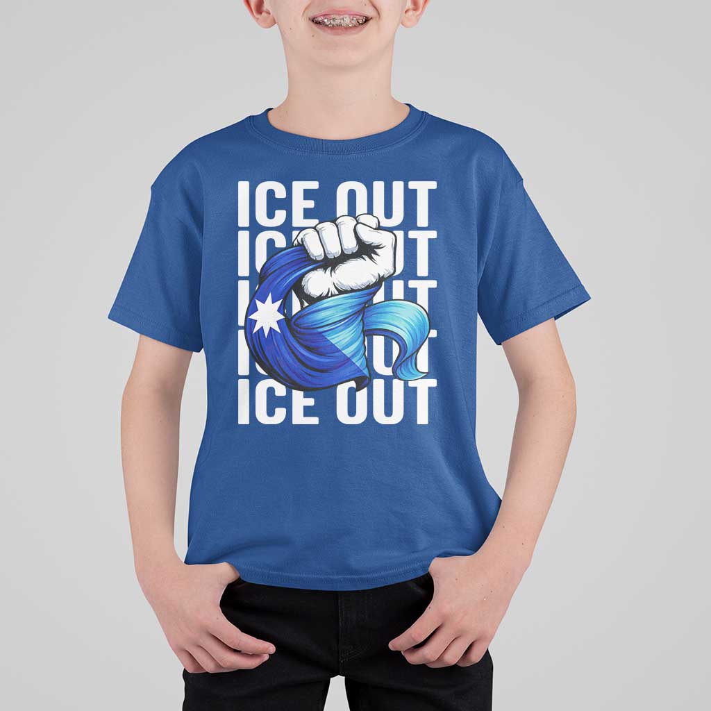 Minnesota Ice Out T Shirt For Kid Anti Ice Movement Protest