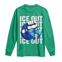 Minnesota Ice Out Long Sleeve Shirt Anti Ice Movement Protest