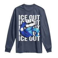 Minnesota Ice Out Long Sleeve Shirt Anti Ice Movement Protest
