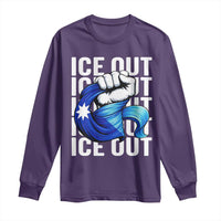 Minnesota Ice Out Long Sleeve Shirt Anti Ice Movement Protest