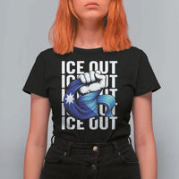 Minnesota Ice Out T Shirt For Women Anti Ice Movement Protest