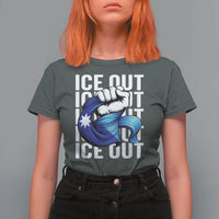 Minnesota Ice Out T Shirt For Women Anti Ice Movement Protest