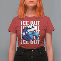 Minnesota Ice Out T Shirt For Women Anti Ice Movement Protest