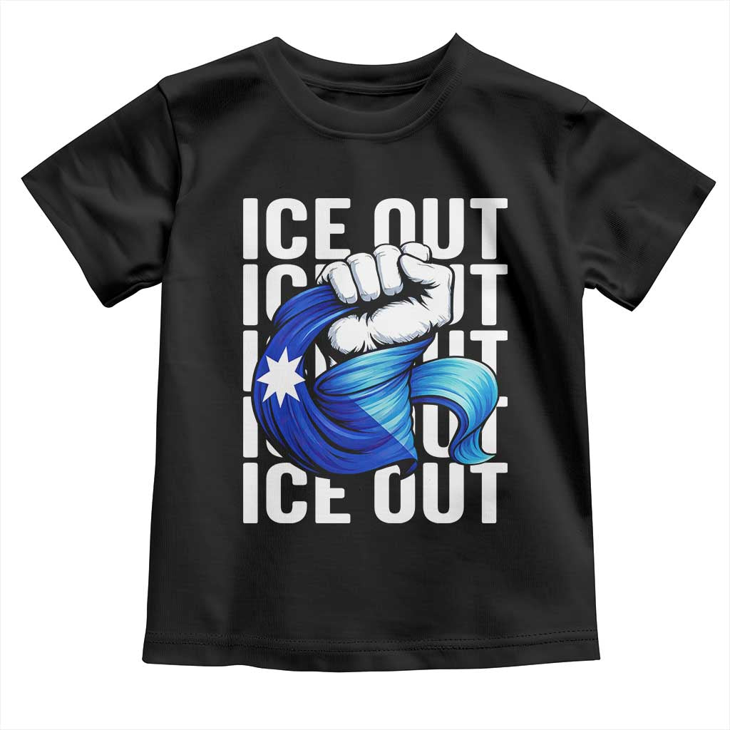 Minnesota Ice Out Toddler T Shirt Anti Ice Movement Protest