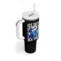 Minnesota Ice Out Tumbler With Handle Anti Ice Movement Protest