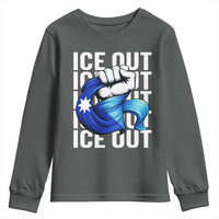 Minnesota Ice Out Youth Sweatshirt Anti Ice Movement Protest
