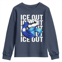Minnesota Ice Out Youth Sweatshirt Anti Ice Movement Protest