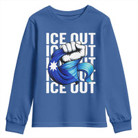 Minnesota Ice Out Youth Sweatshirt Anti Ice Movement Protest