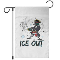 Funny Pirate Common Loon Minnesota Defends Abolish Ice Garden Flag