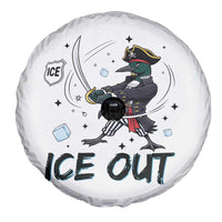 Funny Pirate Common Loon Minnesota Defends Abolish Ice Spare Tire Cover
