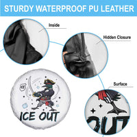 Funny Pirate Common Loon Minnesota Defends Abolish Ice Spare Tire Cover