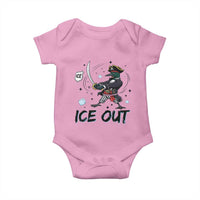 Funny Pirate Common Loon Minnesota Defends Abolish Ice Baby Onesie