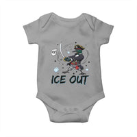 Funny Pirate Common Loon Minnesota Defends Abolish Ice Baby Onesie