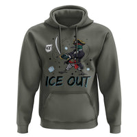 Funny Pirate Common Loon Minnesota Defends Abolish Ice Hoodie
