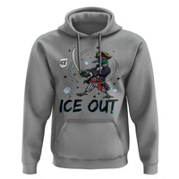 Funny Pirate Common Loon Minnesota Defends Abolish Ice Hoodie