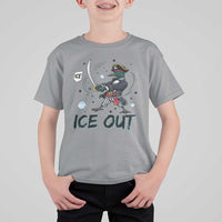 Funny Pirate Common Loon Minnesota Defends Abolish Ice T Shirt For Kid